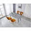 Table extensible, table à manger, table de bureau, table basse, pieds en métal, 100/140 / 180x100x75cm