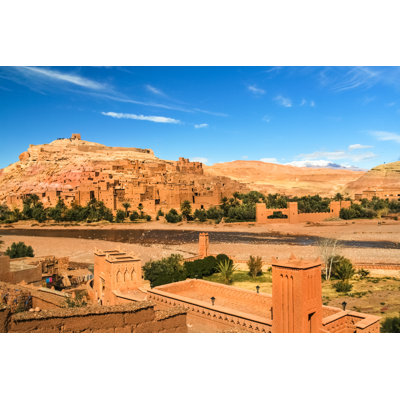 Rockbridge Landscape Of Air Benjaddou - Wrapped Canvas Print