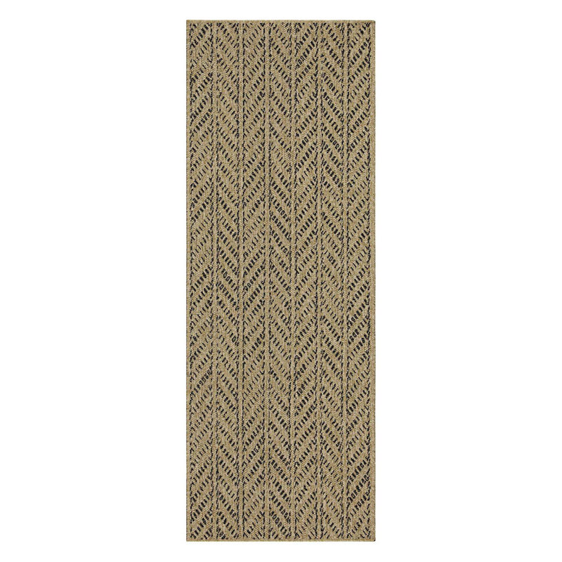 Eye-Catching Pattern Indoor/Outdoor Area Rug, Runner 2'7" x 7'3"