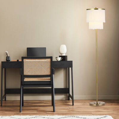 Lampe sur pied traditionnelle H 63 po Shonda