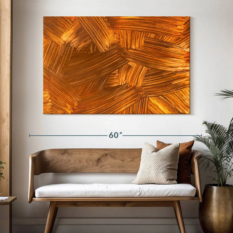 Avery Copper, 34" H x 51" W