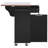 Versatile Farmhouse Kitchen Island With Drop Leaf, Ample Storage, And Removable Side Racks For Enhanced Functionality And Style-1744745962