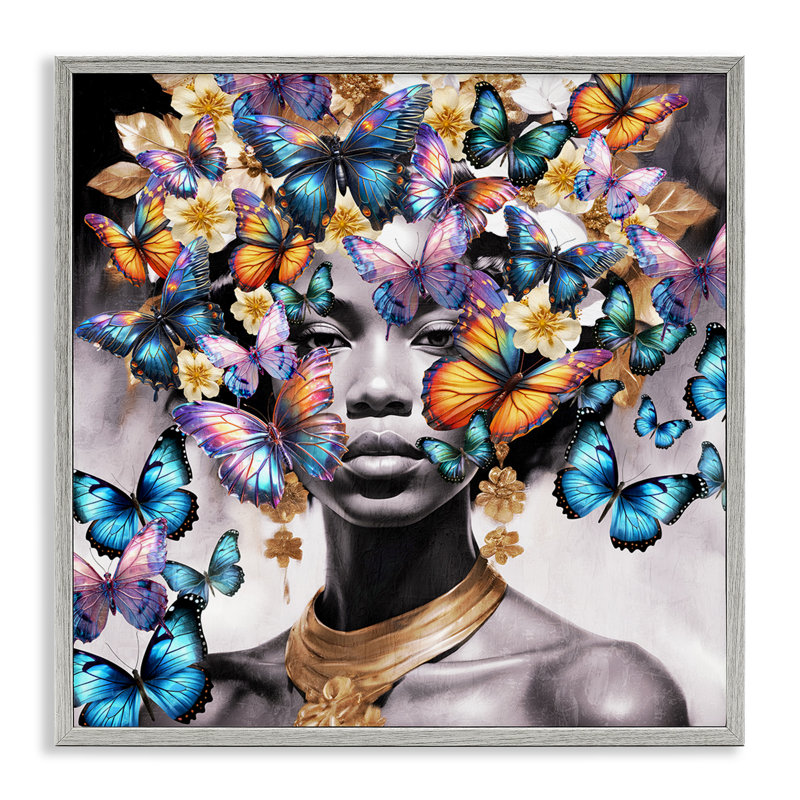 «Butterfly Flight», art giclée par Kim Allen, Estampe numérique Farmhouse, H 24 po x l 24 po