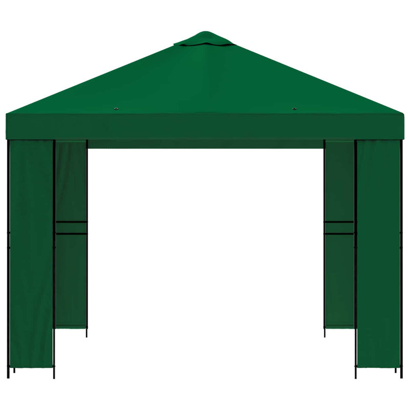 Vidaxl Gazebo Polyester And Steel, Green