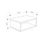 45cm W Manufactured Wood Bedside Table-139391864