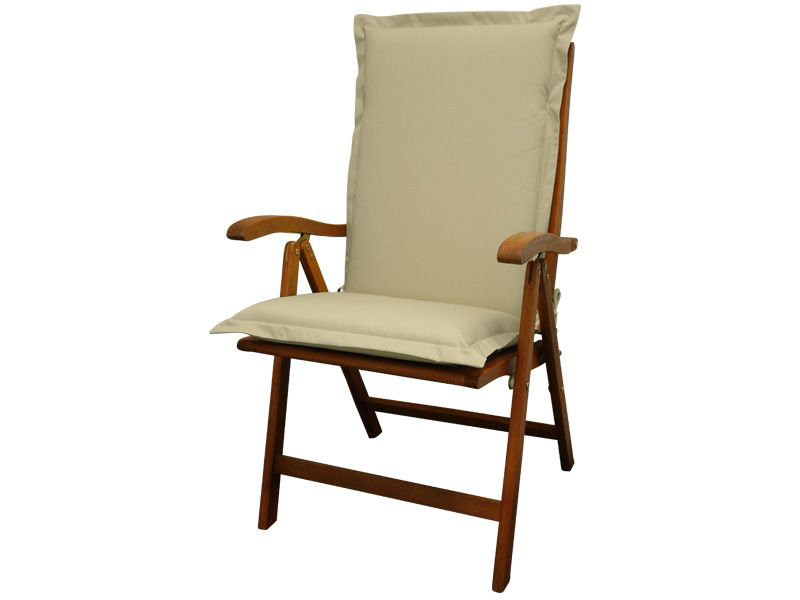 Premium Dining Chair Cushion, Beige, 9cm H x 50cm W x 120cm D