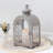11.22'' H Metal Tabletop Lantern with Candle Included-864427639