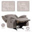 Fauteuil inclinable manuel Ryong