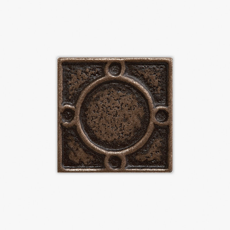 Bronze Natural Threads Polyurethane 1x1 Decorative Insert, Bronze