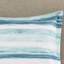Édredon et courtepointe 8 pièces Seersucker pour lit double / grand - imprimé aquarelle rembourré bleu tempête-119384959-119384962