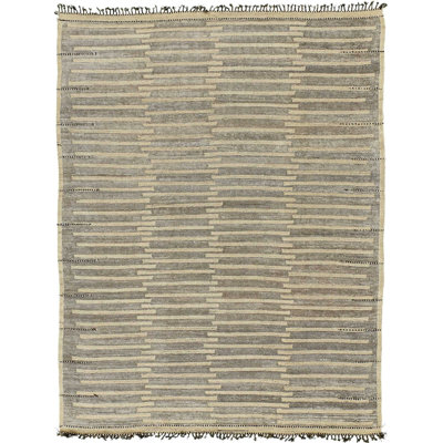 Modern Distressed One-of-a-Kind Rectangle 10' X 13'5" Area Rug