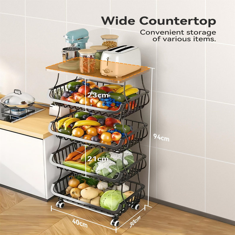 40 cm W Storage Rack