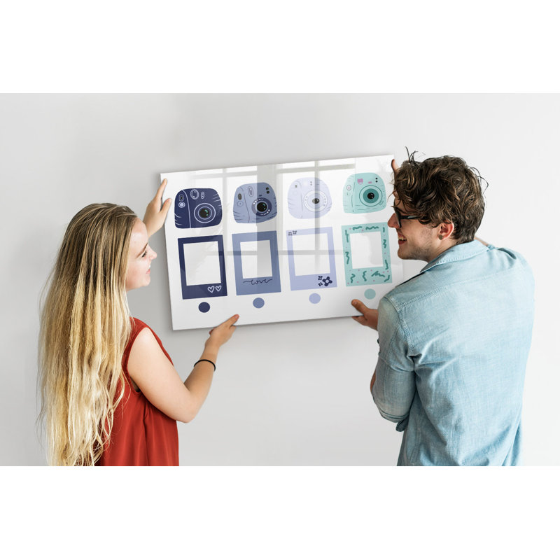 Magnetic Glass Dry Erase Board