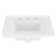 American Standard Town 19.06'' White Ceramic Rectangular Bathroom Sink with Overflow