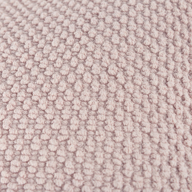 Coussin décoratif en coton, Rosé