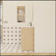 Meuble-lavabo autoportant modulaire de 36 pouces avec lavabo en résine, finition chêne clair et beaucoup de rangement pour les salles de bain modernes