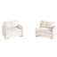 Velours côtelé beige - Mobilier de salon 2 places