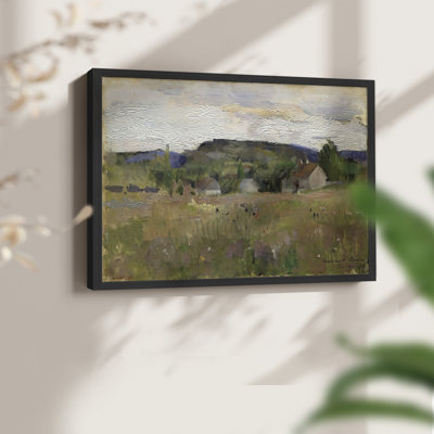 Paysages rétro-Dxxx - reproduction encadrée
