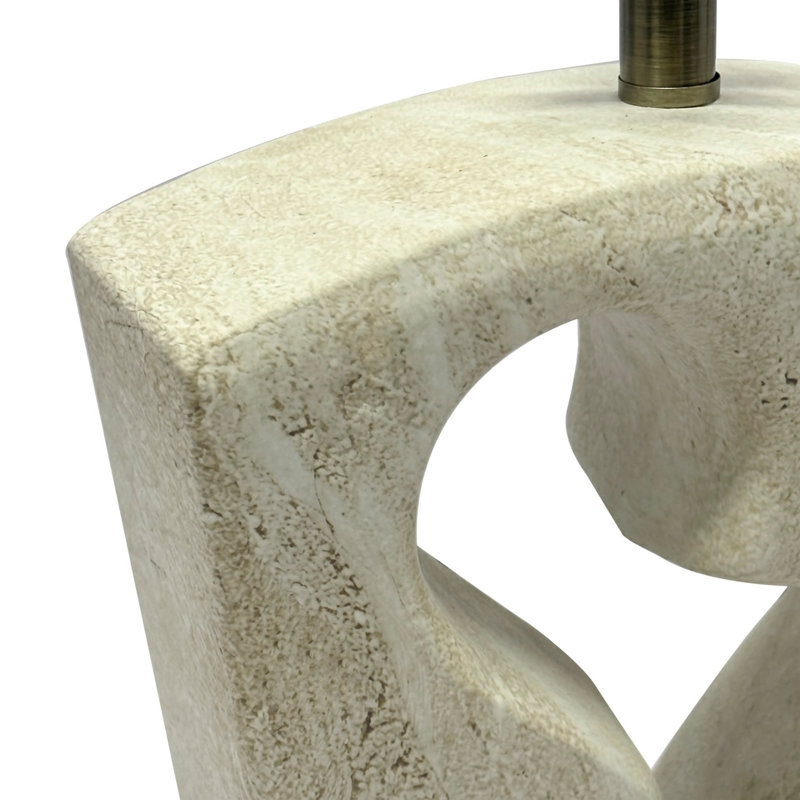 Origins - lampe de table 25 po - ensemble de 2 - finition marbre doux