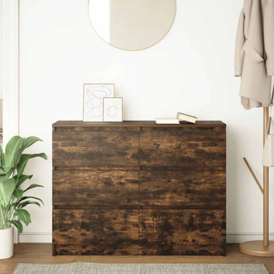 Sideboard 100X35x76 Cm Engineered Wood
