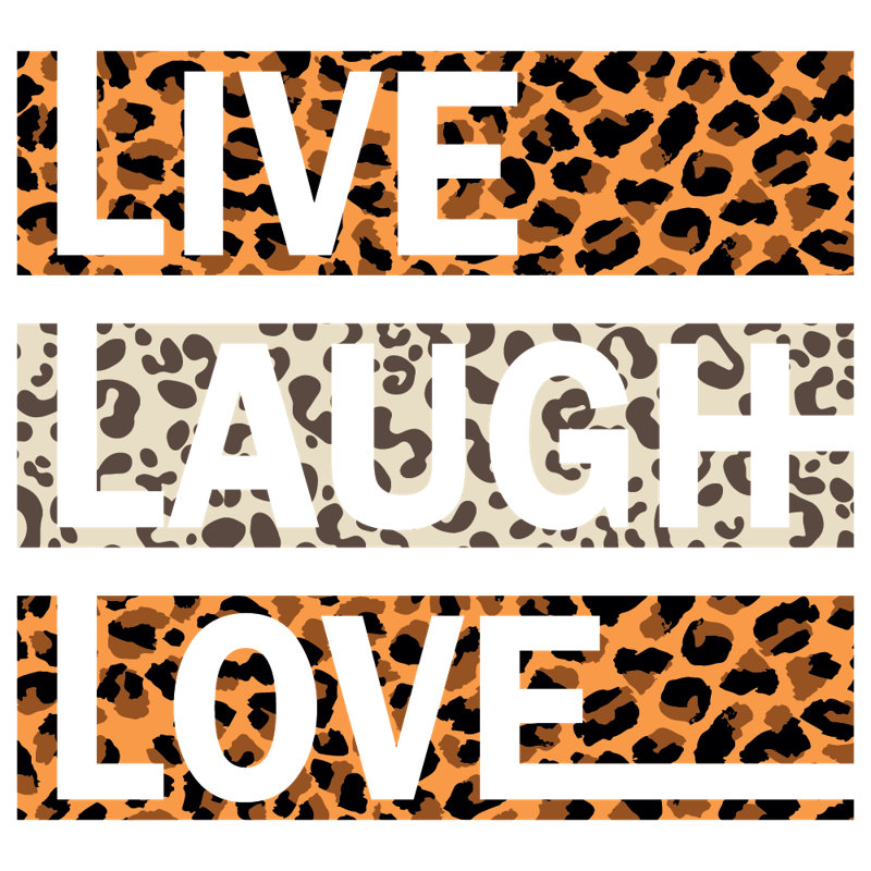 Text & Numbers Wall Decal, 28" H x 22" W
