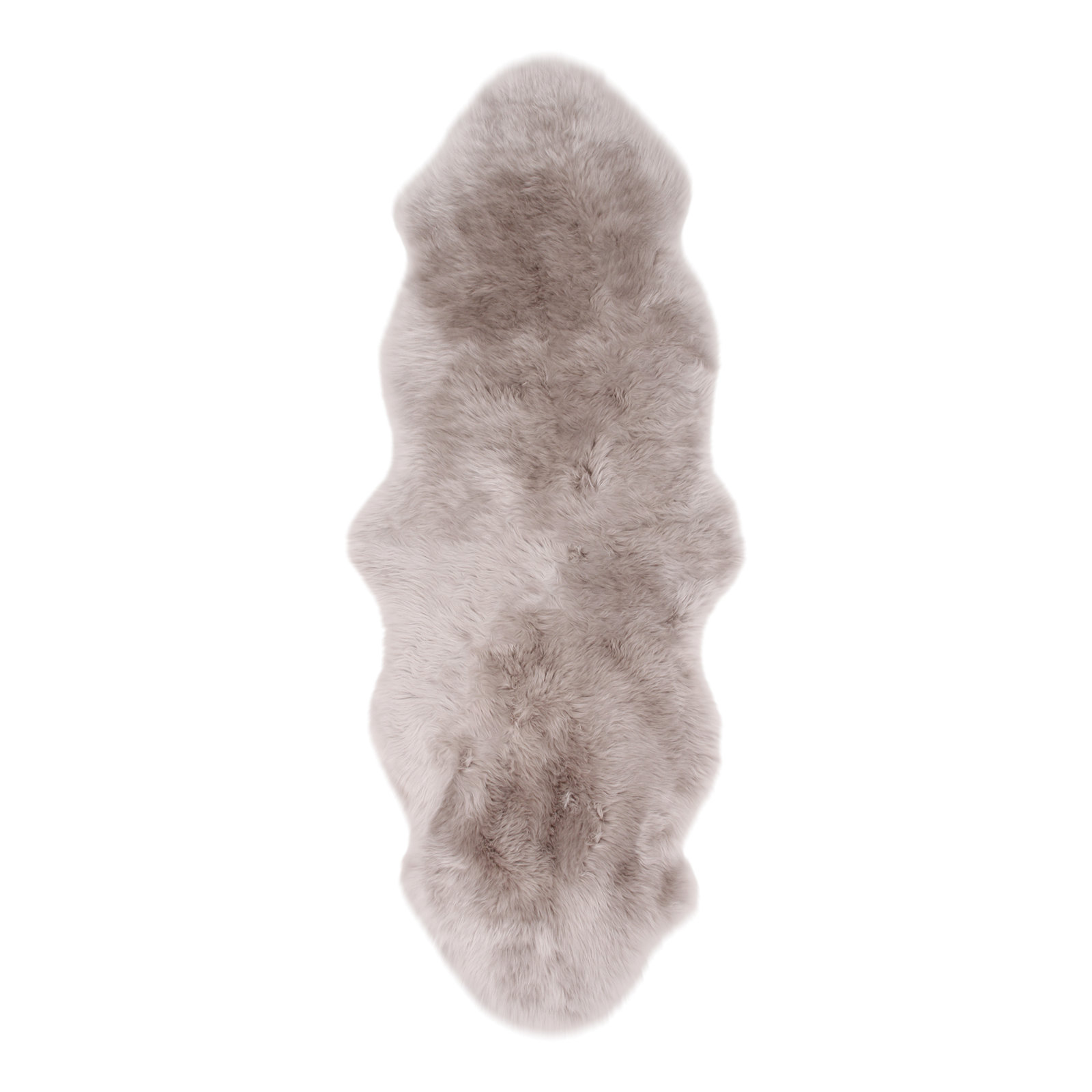 Kenmar Handmade Sheepskin Rug, Novelty 2' x 5'5"