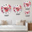 Horloge murale surdimensionnée pour espadrilles rétro-444377963