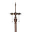 Lampe sur pied 63 po Shell
