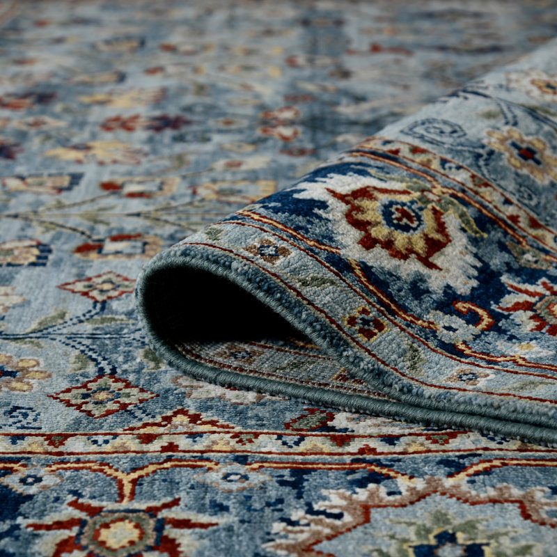 Nuit Arabe Wool Oriental Area Rug, Rectangle 9' x 12'