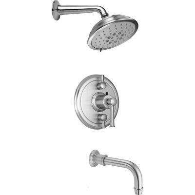 Miramar 1.8 Gpm Styletherm 0.5" Thermostatic Shower System With Showerhead And Tub Spout