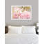 Floral et fleurs de camélias roses et dorées - impression-1094011074-1094011142