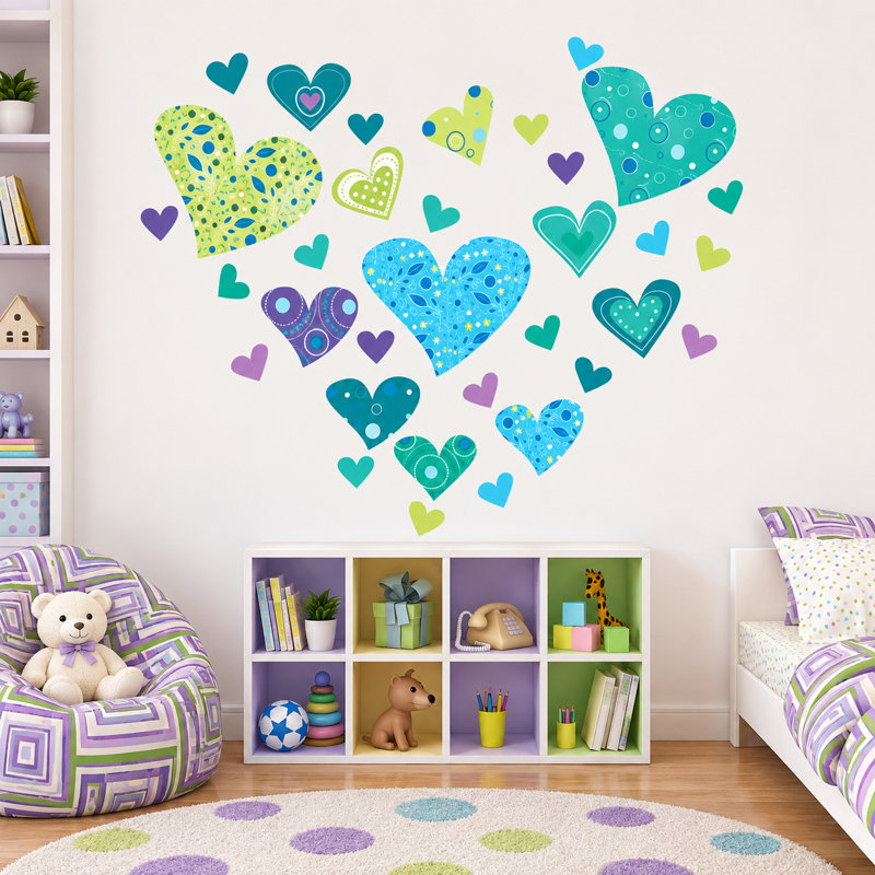 Fantasy & Sci-Fi Non-Wall Damaging Wall Decal, Scheme B