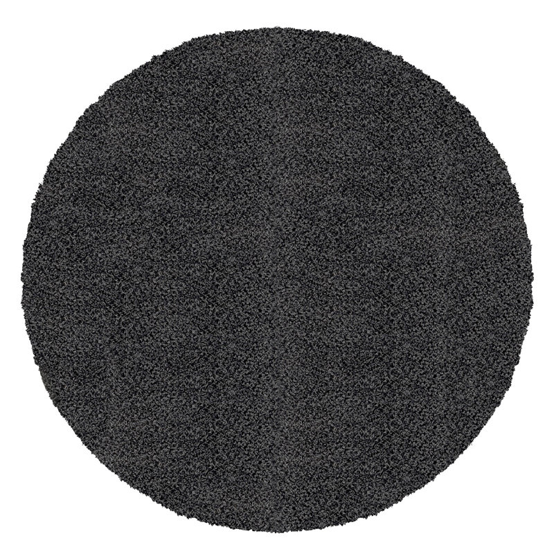 Shag Area Rug, Round 200cm