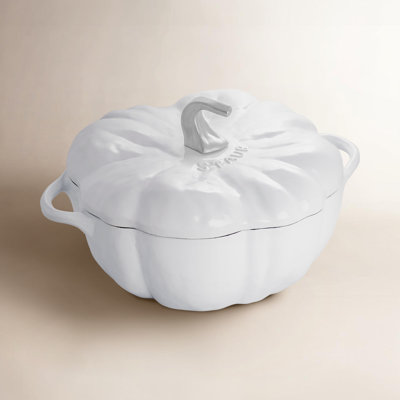 Enameled Cast Iron Pumpkin Cocotte