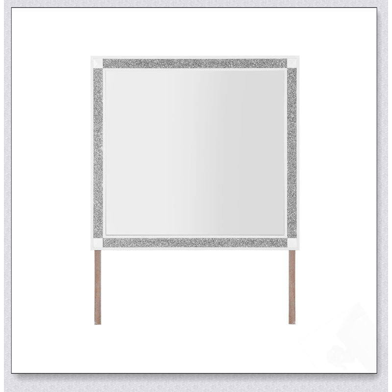 Miroir Soulmarie, Blanc