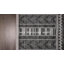 Phoebe Machine Washable Kimmons Chevron Area Rug in Black/Light Gray-1557063291