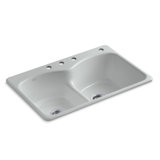 Langlade® 33" L x 22" W Drop-In Kitchen Sink