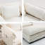 Lit de jour convertible 55 po avec repose-pieds Boucle, méridienne moderne surdimensionnée-1934330341