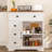 Farmhouse Storage Cabinet With 2 Doors And 4 Drawers-910278747