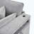 Modern Sectional Sofa Modular Sofa 93.7" U-Shaped Sofa Couch Sofa Bed L-Shaped Sofa With A Movable Ottoman, Storage Armrests And USB Ports, Grey-603840944