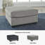 New Britain Slate Oversized Accent Ottoman-1206215374