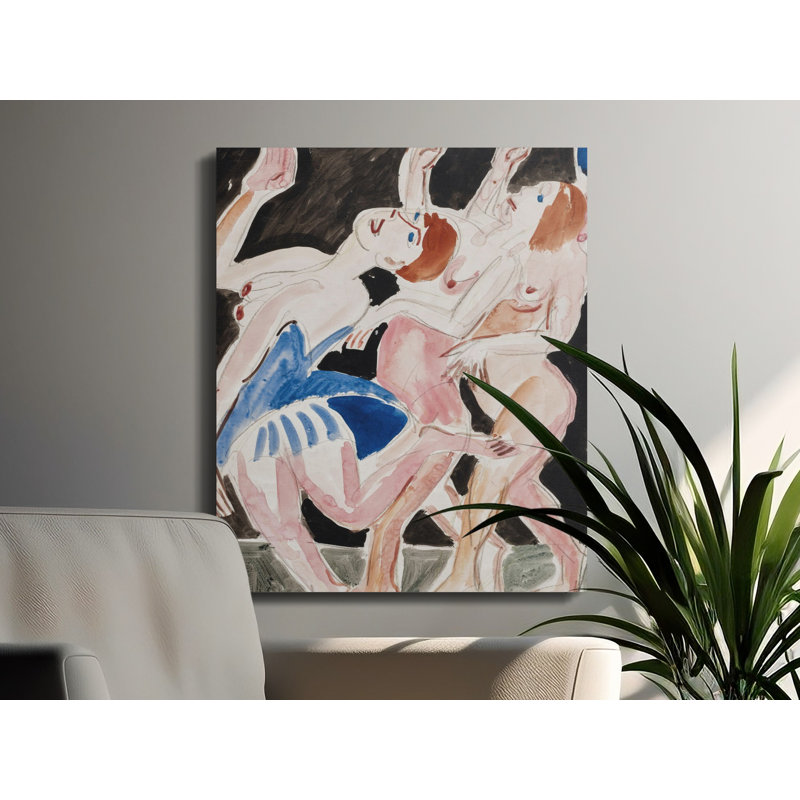Hannum Wrapped Canvas Print Set, 15x30