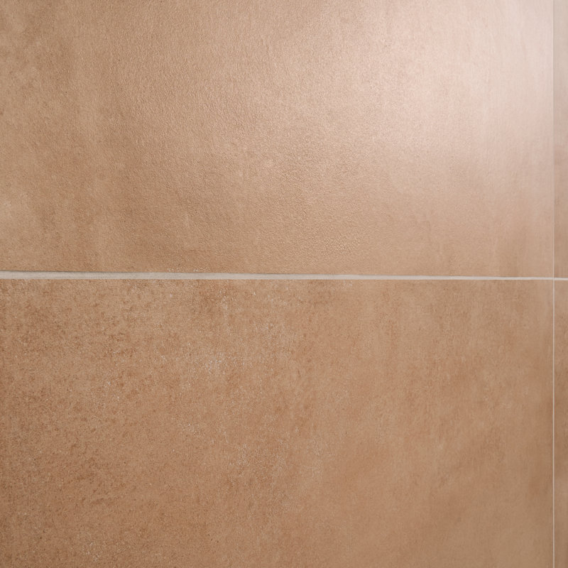 23,62 po Vista X 47,24 po Carreau de plancher et de mur en porcelaine matte (15,49 pieds carrés / caisse), Terracotta