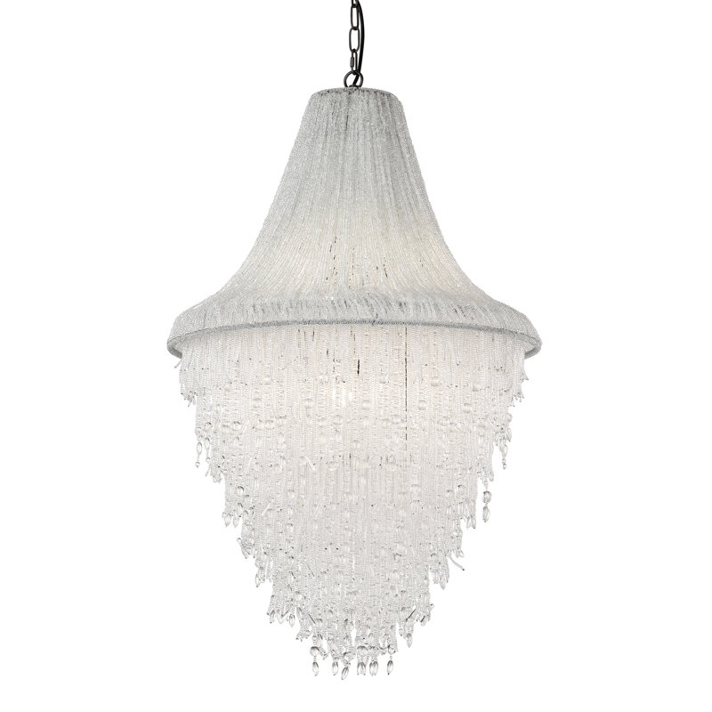 Kiwan 7 - Light Dimmable Tiered Chandelier