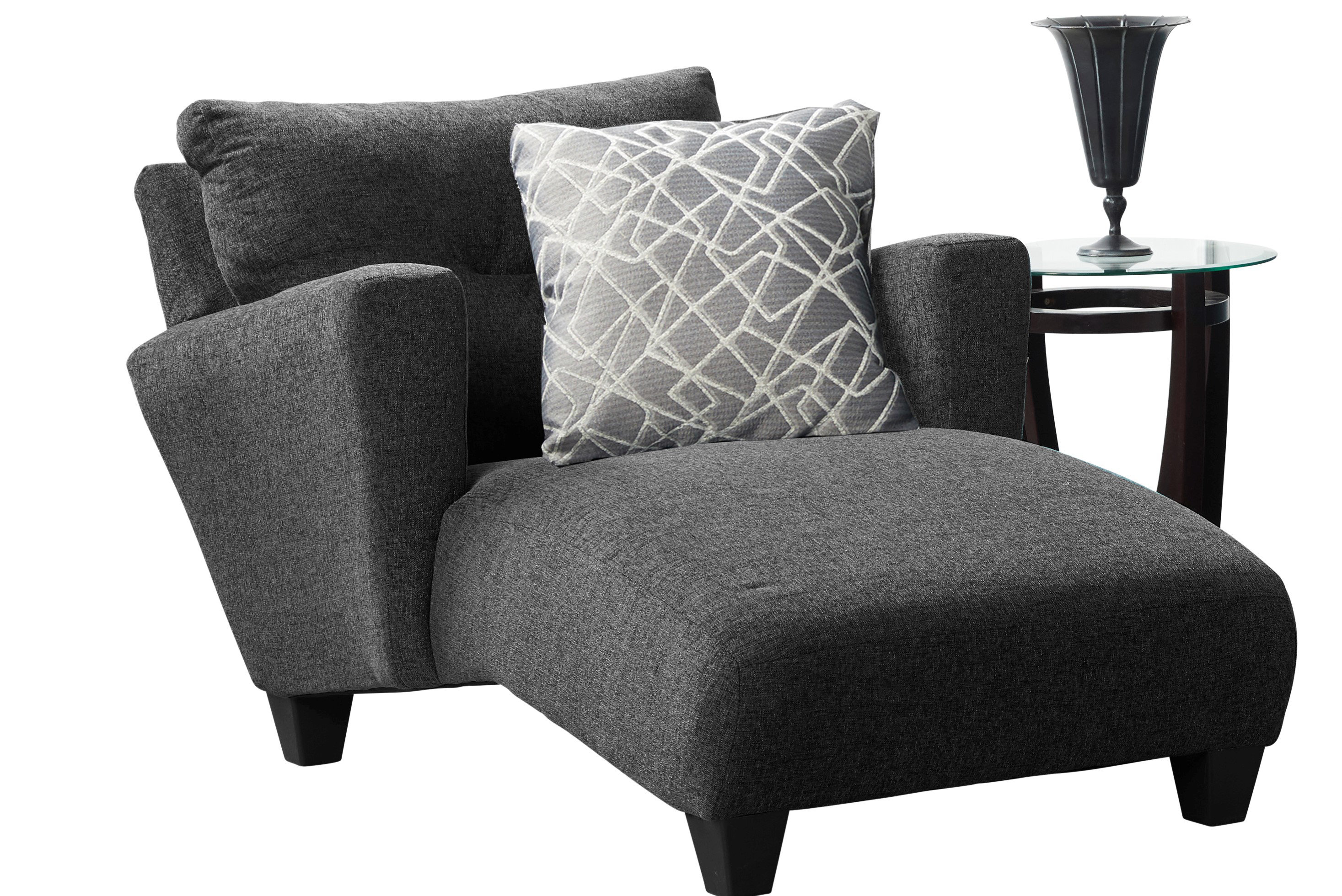 Winston Porter Ehler Upholstered Chaise Lounge Wayfair