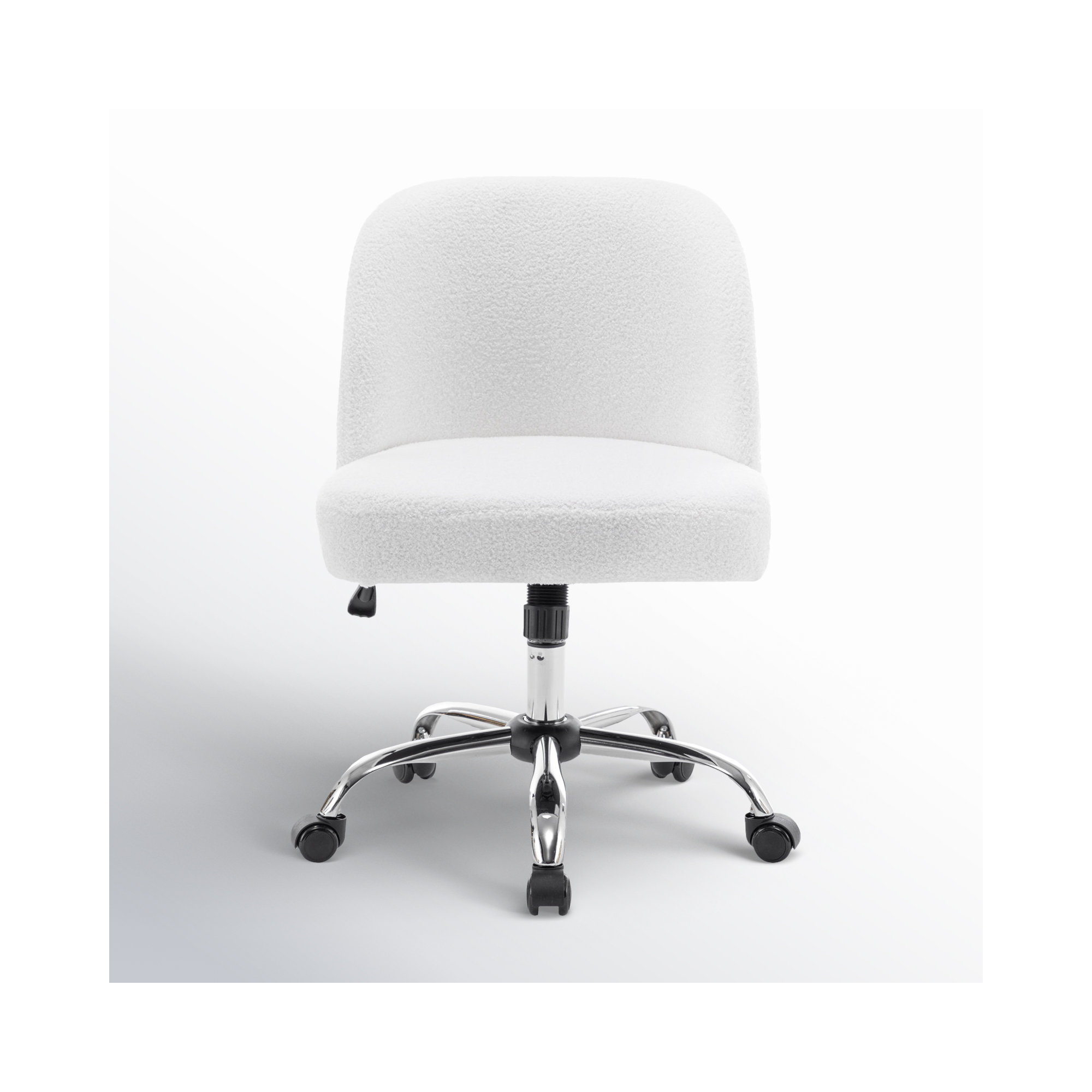 Brodyn Swivel Office Chair, White
