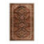 Tapis brun lavable à la machine-1978155632