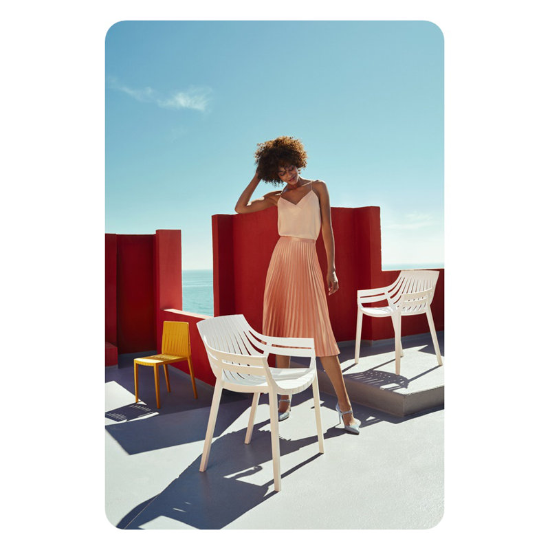 Spritz Armchair Basic/Injection, White