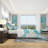 Coastal watercolors I - Transitional Duvet Cover Set - Microfiber Polyester-38758803
