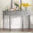 Console Table, Half Moon Accent Table With Drawer And Four Legs, Console Table For Indoor